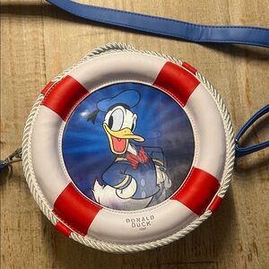 Donald Duck Lifebuoy Crossbody Bag